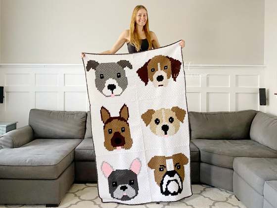 C2c Dog Blanket