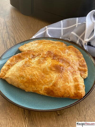 Cheese & Onion Pasty In Air Fryer