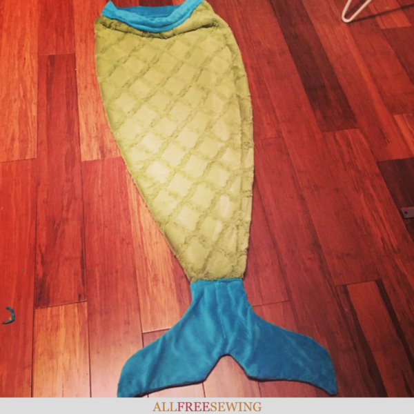 Mermaid Tail Blanket Mermaid Tail Blanket