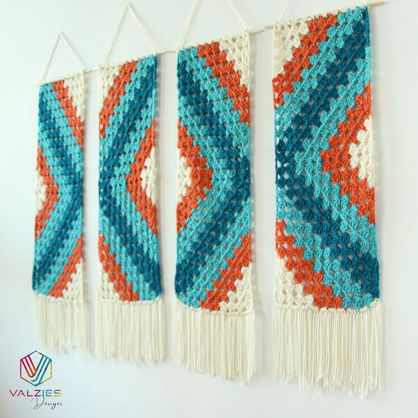 Boho Fall Lines Wall Hanging Boho Fall Lines Wall Hanging