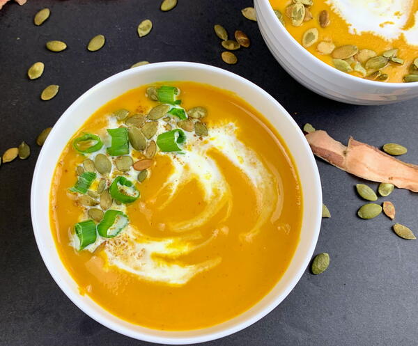 Sweet Potato And Carrot Soup Sweet Potato And Carrot Soup