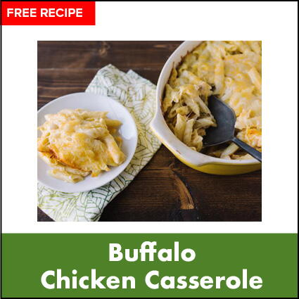 Buffalo Chicken Casserole