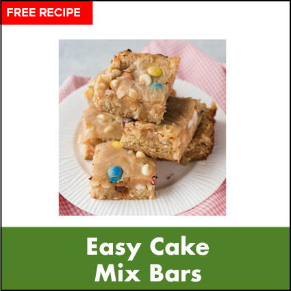 Easy Cake Mix Bars