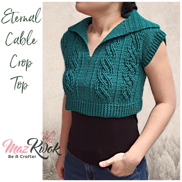 Eternal Cable Crop Top Eternal Cable Crop Top