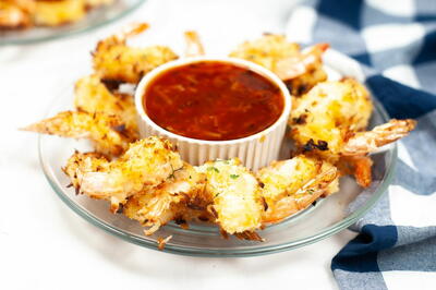 Air Fried Coconut Shrimp Air Fried Coconut Shrimp