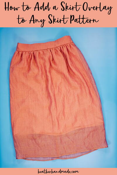 How To Add A Skirt Overlay To Any Pattern How To Add A Skirt Overlay To Any Pattern