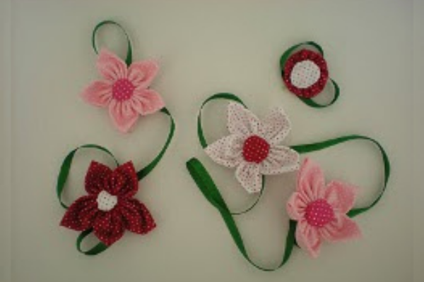 Pretty Fabric Flowers Pretty Fabric Flowers