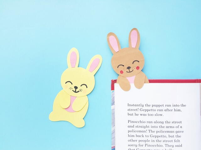 DIY Bunny Bookmarks DIY Bunny Bookmarks