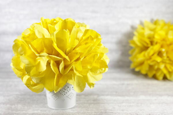 Easy Tissue Paper Flowers