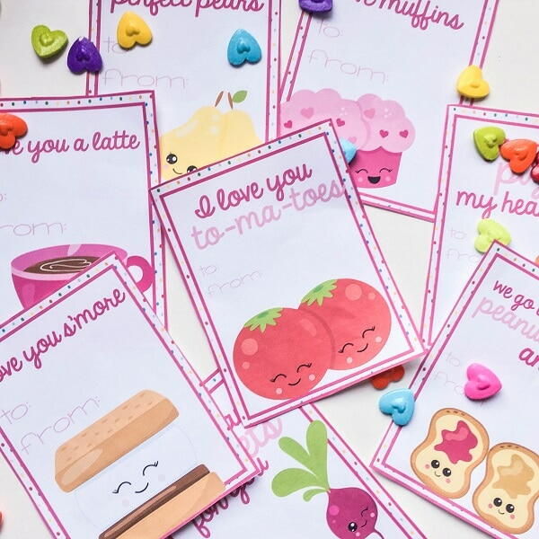 Adorable Free Printable Valentines Thatll Brighten Their Day Adorable Free Printable Valentines That’ll Brighten Their Day