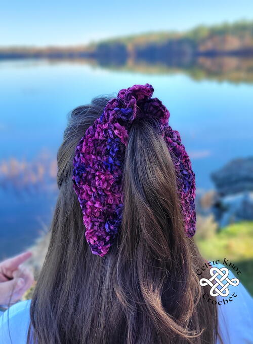 Velvet Scarf Scrunchie Velvet Scarf Scrunchie