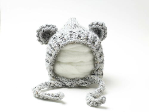 Bear Ears Pixie Bonnet Baby Toddler Child Chunky Bear Ears Pixie Bonnet Baby Toddler Child Chunky