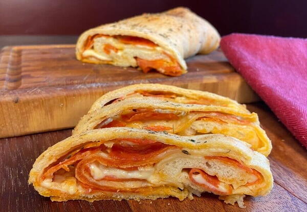 Pepperoni Roll Pepperoni Bread Stromboli Pepperoni Roll / Pepperoni Bread / Stromboli