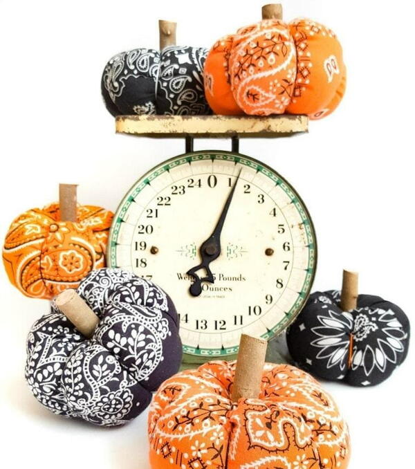 Halloween Bandana Pumpkins Halloween Bandana Pumpkins