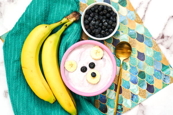 Easy Teddy Bear Yogurt Bowl For Kids Easy Teddy Bear Yogurt Bowl For Kids