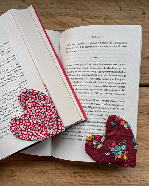 Heart Bookmark Heart Bookmark