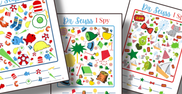 I Spy Printable Dr Seuss I Spy Printable – Dr. Seuss