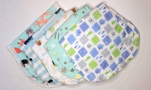 Simple Baby Burp Cloths Simple Baby Burp Cloths