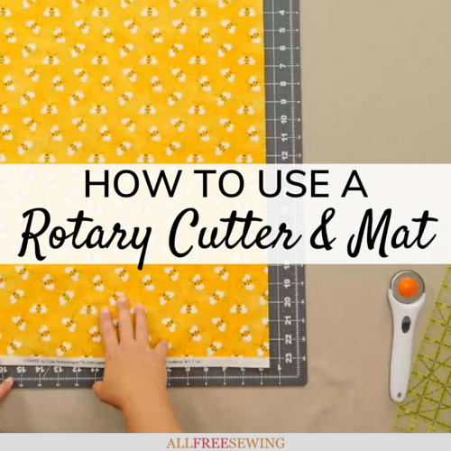How to Use a Rotary Cutter and Mat How to Use a Rotary Cutter and Mat