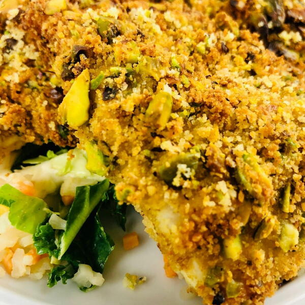 Air Fryer Pistachio Crusted Fish Air Fryer Pistachio Crusted Fish