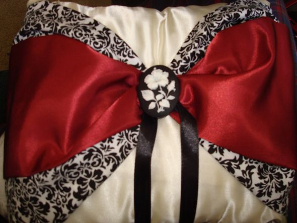 Damask Ring Bearer Pillow Damask Ring Bearer Pillow