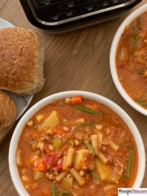 Minestrone Soup In Soup Maker Minestrone Soup In Soup Maker