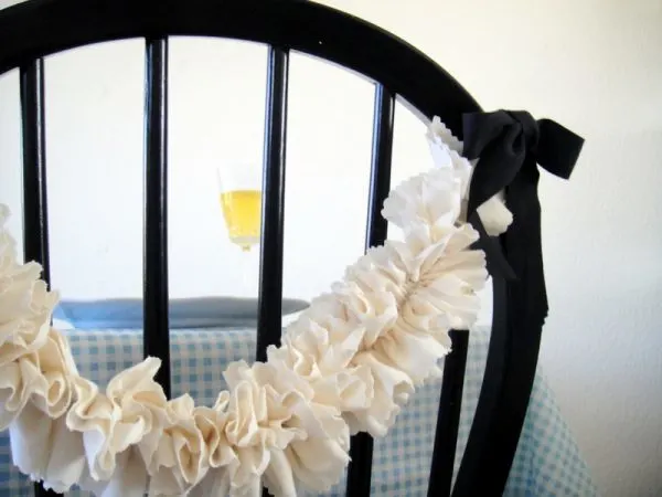 DIY Ruffle Garland DIY Ruffle Garland