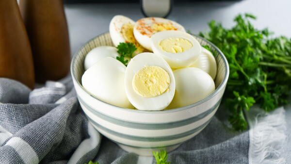 Easy Hard Boiled Air Fryer Eggs Recipe Easy Hard Boiled Air Fryer Eggs Recipe