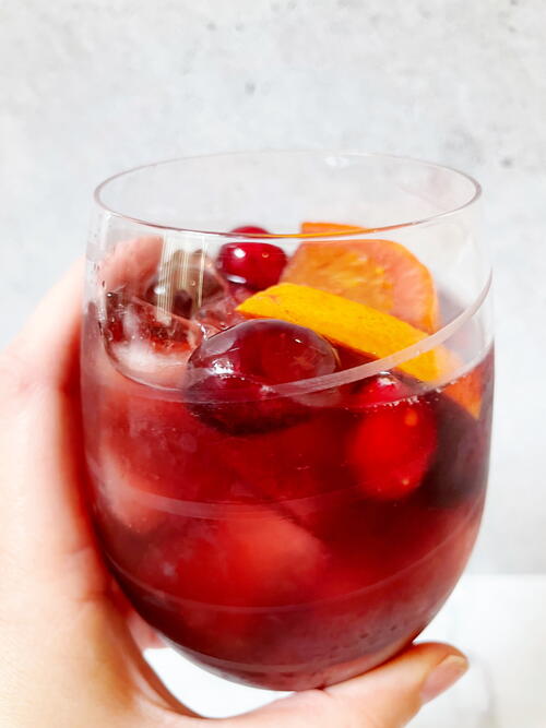 Cranberry Orange Red Sangria Cranberry Orange Red Sangria