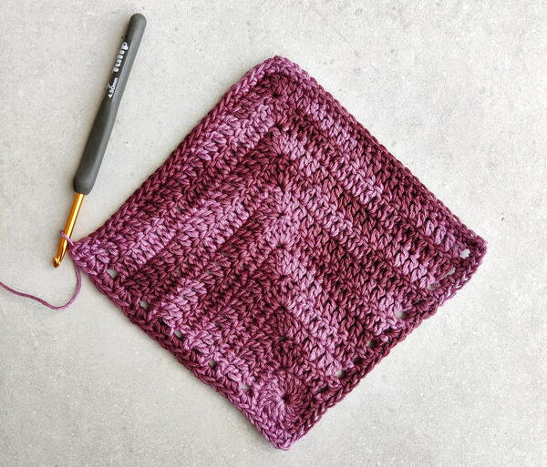 Mitered Crochet Square Mitered Crochet Square