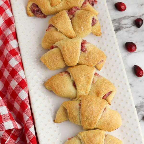 Cranberry Cheesecake Crescent Rolls Cranberry Cheesecake Crescent Rolls
