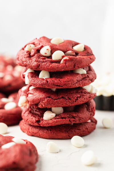 Red Velvet Cake Mix Cookies Red Velvet Cake Mix Cookies