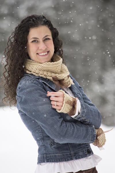 Ribbons and Grace Neck Warmer Ribbons and Grace Neck Warmer