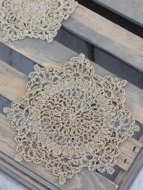 Rustic Elegance Coaster Set Rustic Elegance Coaster Set