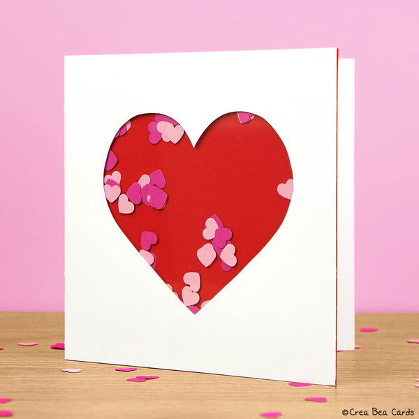 Heart Shaker Card Heart Shaker Card