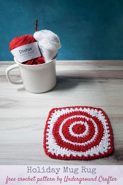 Holiday Mug Rug Holiday Mug Rug