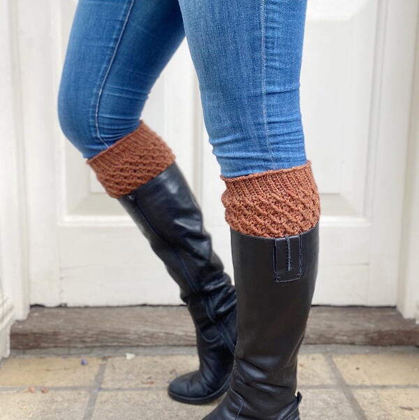 Twisted Tweed Boot Cuff Twisted Tweed Boot Cuff