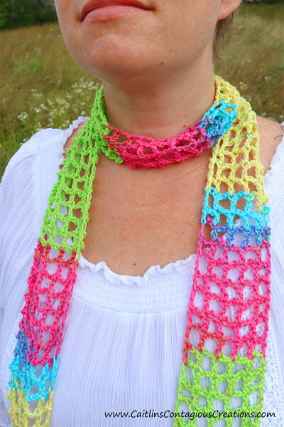 Summer Mesh Scarf Summer Mesh Scarf