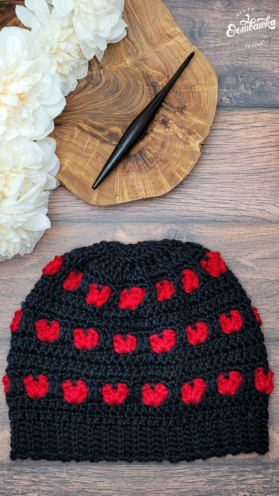 Valentine's Day Heart Hat