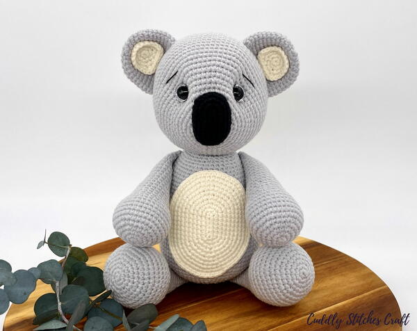 Free Amigurumi Crochet Koala Pattern Free Amigurumi Crochet Koala Pattern