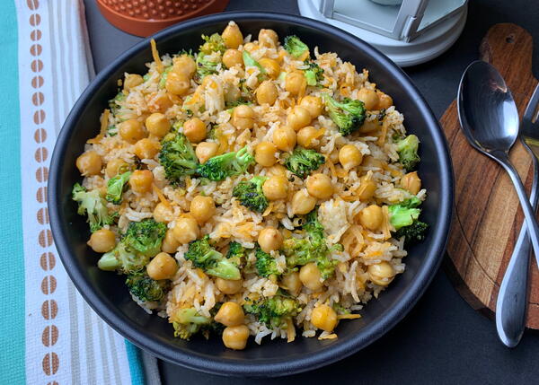 Broccoli Chickpea Rice Broccoli Chickpea Rice