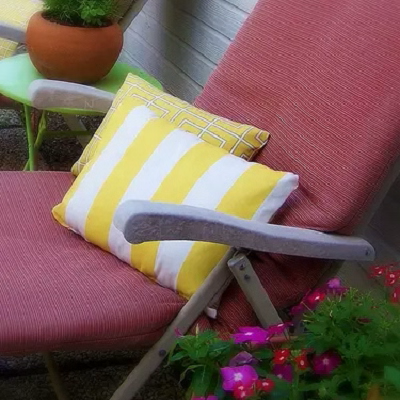 No Sew Outdoor Pillows No Sew Outdoor Pillows