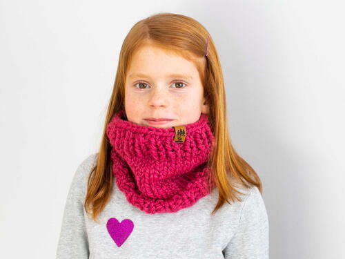Chunky Cowl Toddler Child Women Scarf Easy Chunky Cowl Toddler Child Women Scarf Easy