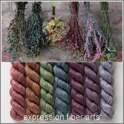 Dried Herb Hues 7-Skein Mini Kit Review