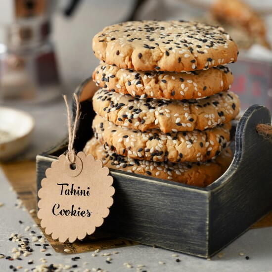 Sesame Tahini Cookies Sesame Tahini Cookies