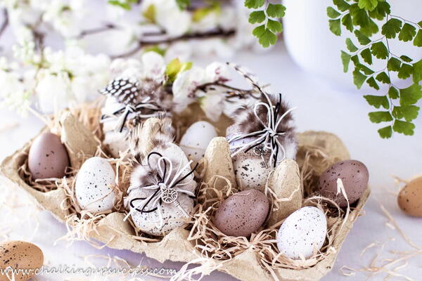 Pretty Air Dry Clay Easter Eggs Pretty Air Dry Clay Easter Eggs