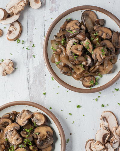 Sauteed Mushrooms And Onions