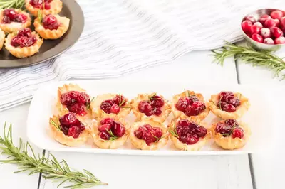 Cranberry Brie Bites