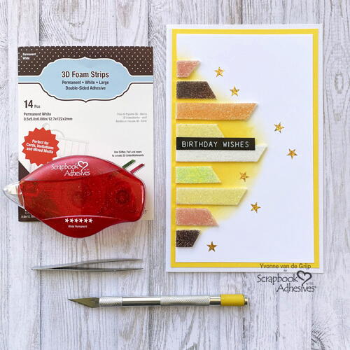 Glittered Birthday Wishes Card Glittered Birthday Wishes Card