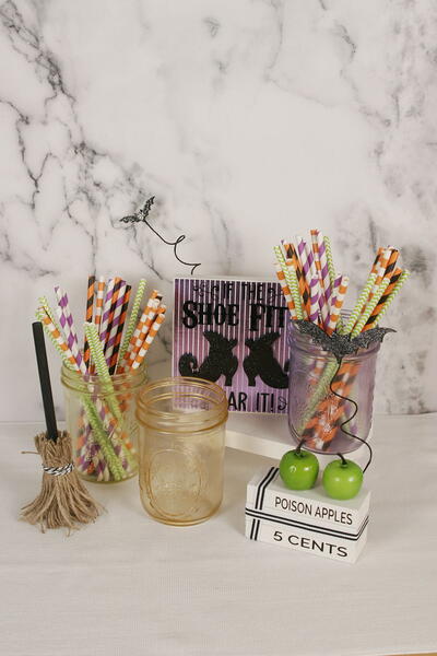 Tinted Mason Jars For Halloween Decor Tinted Mason Jars For Halloween Decor